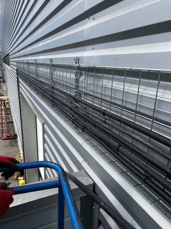 Alimentation grande puissance sur une plateforme logistique situé à Saint Martin de Crau 