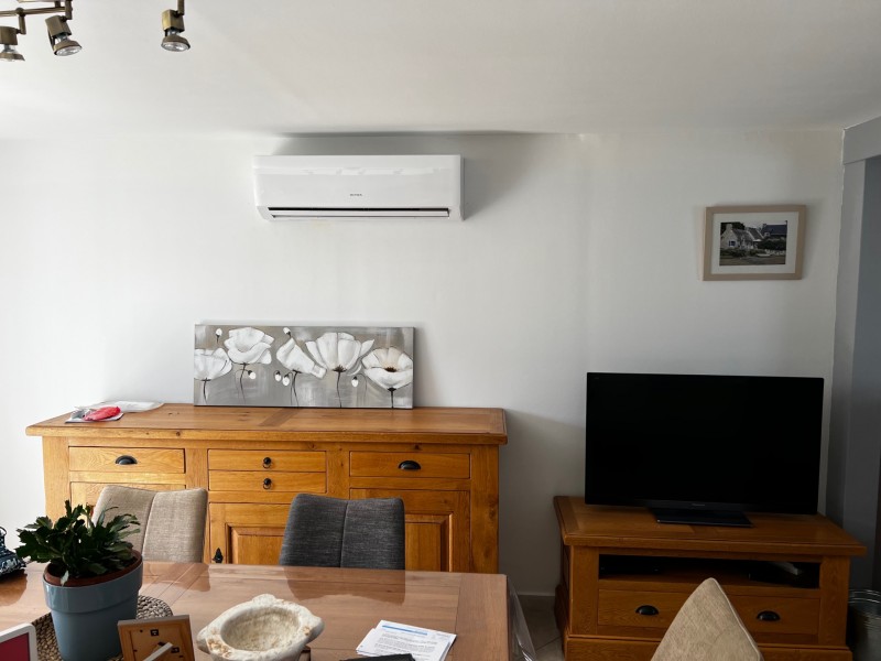 Installation de climatisation réversible dans une villa à Fuveau