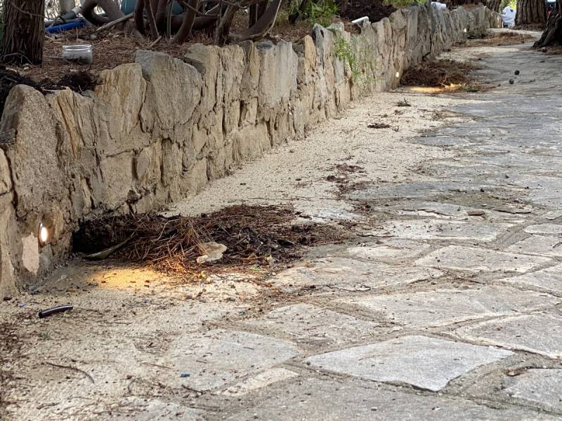 Installation d’un éclairage de passage et chemin extérieur pour une villa à Cassis (13)